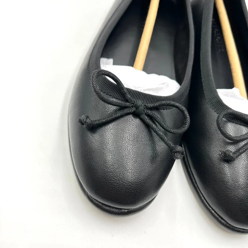 Aerosoles Womens‎ Size 6.5 Homebet Black Slip On Ballet Flats Shoes